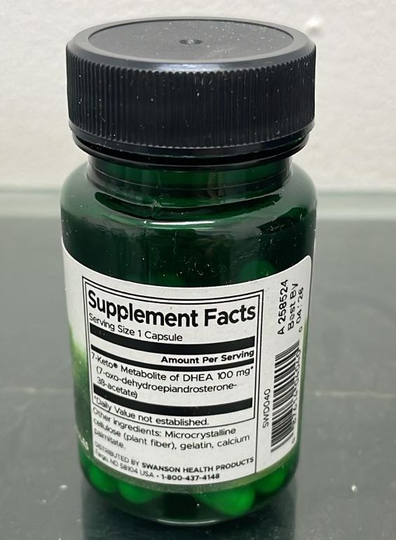 7-Keto DHEA 100mg vista 2