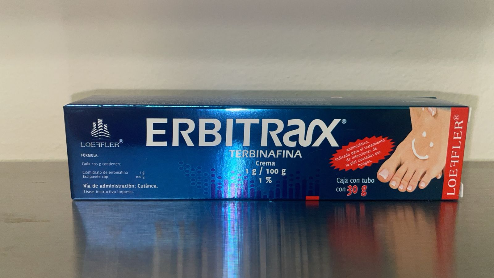 Erbitrax Crema con Terbinafina 1%