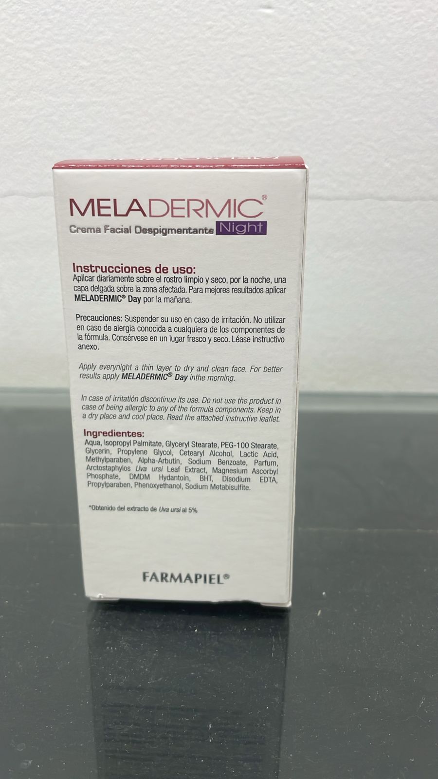 Meladermic Crema Facial Despigmentante Night vista 2