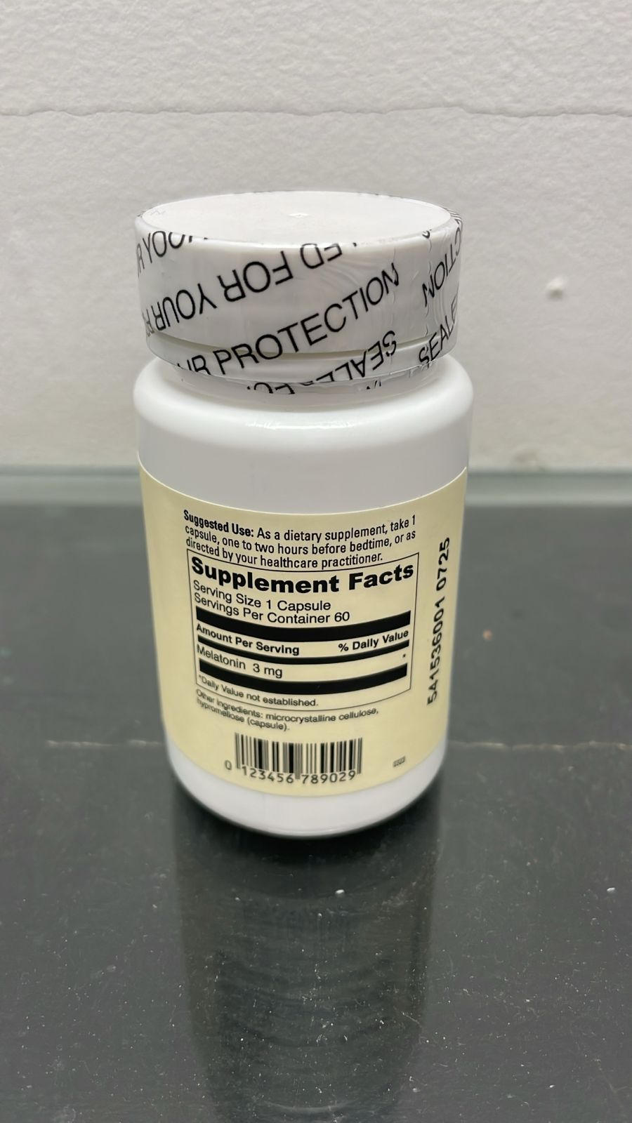 Melatonin 3mg vista 2