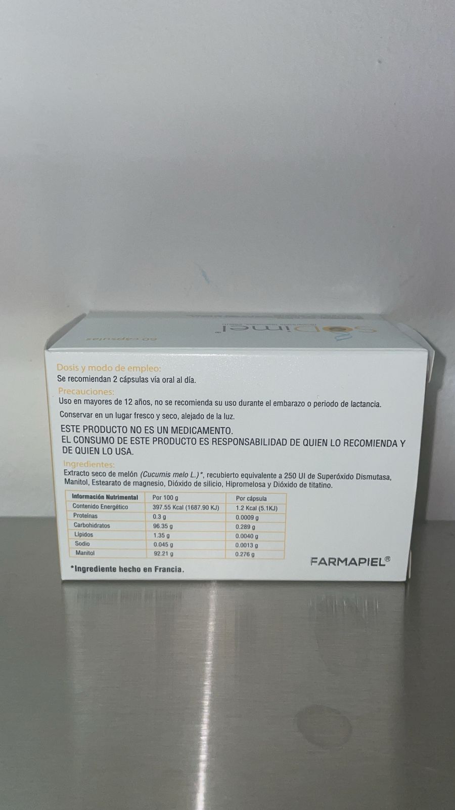 Sodimel 250 UI vista 2