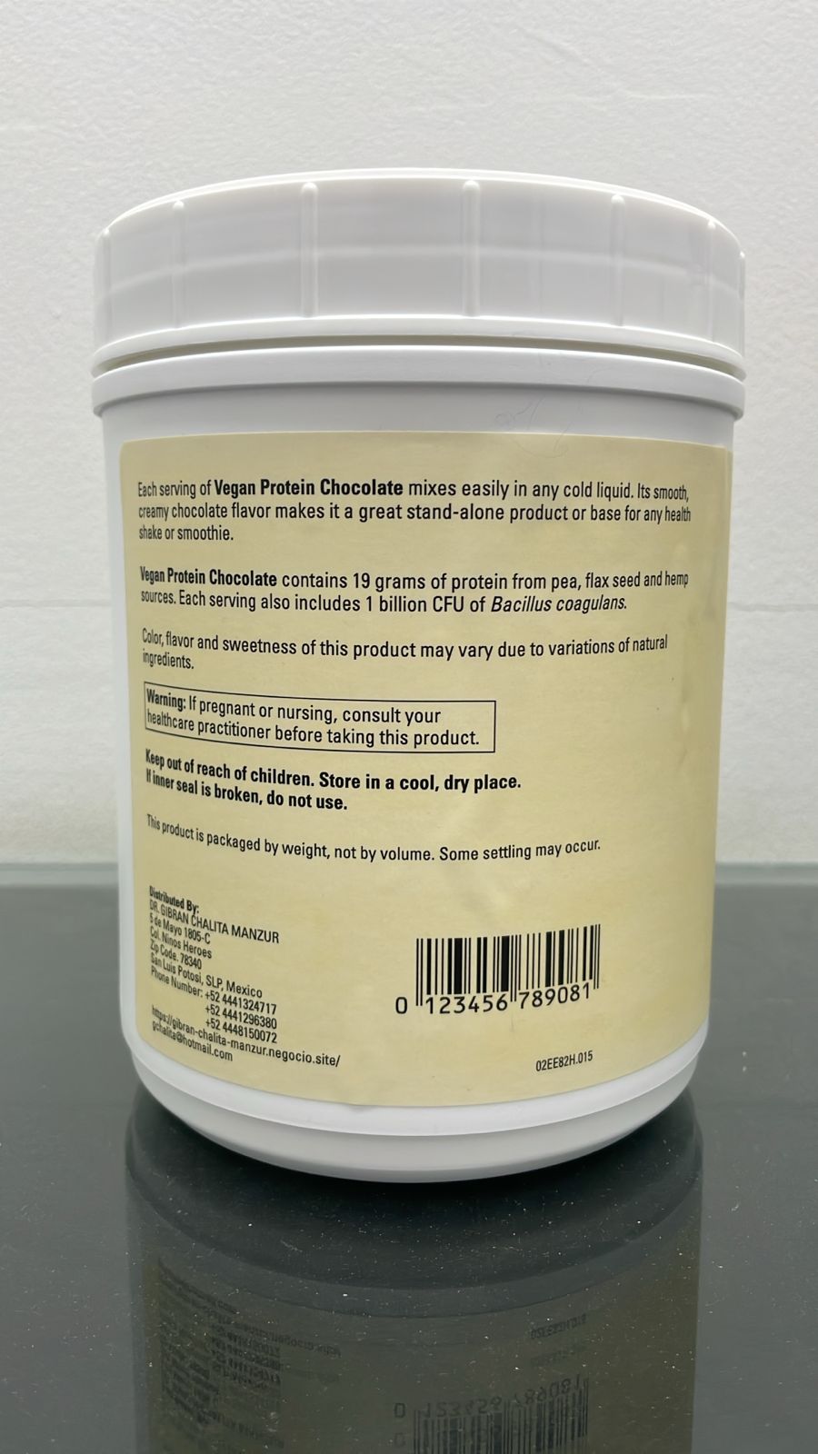 Vegan Protein Chocolate vista 2
