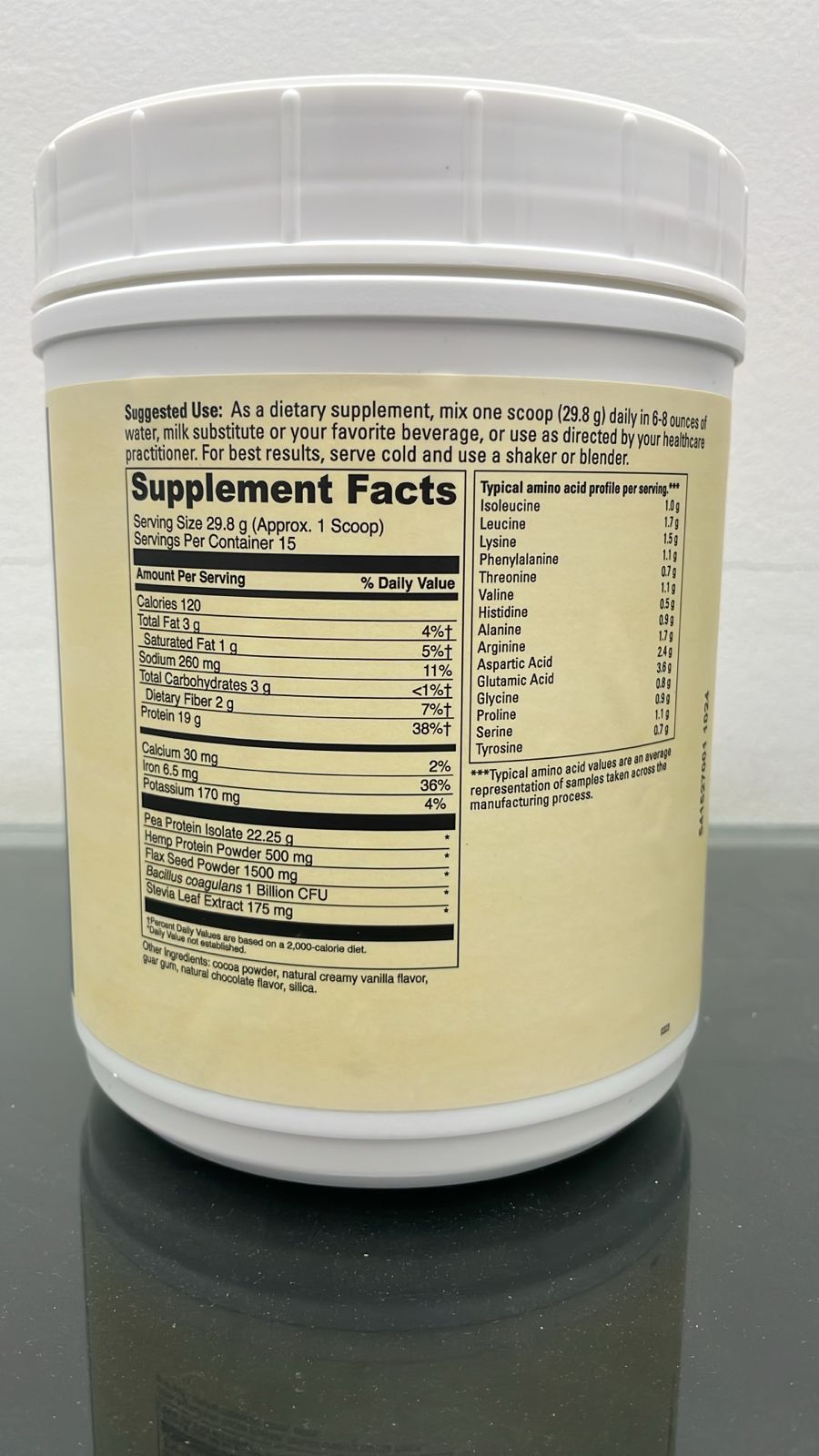 Vegan Protein Chocolate vista 3