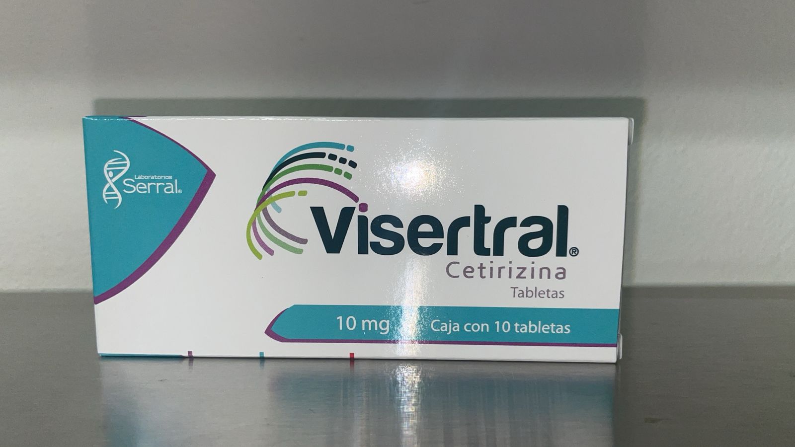 Visertral Cetirizina 10mg